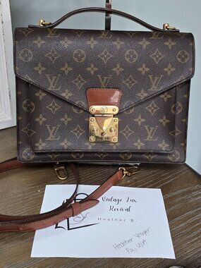 Monceau 28 Louis Vuitton 2- Way Bag